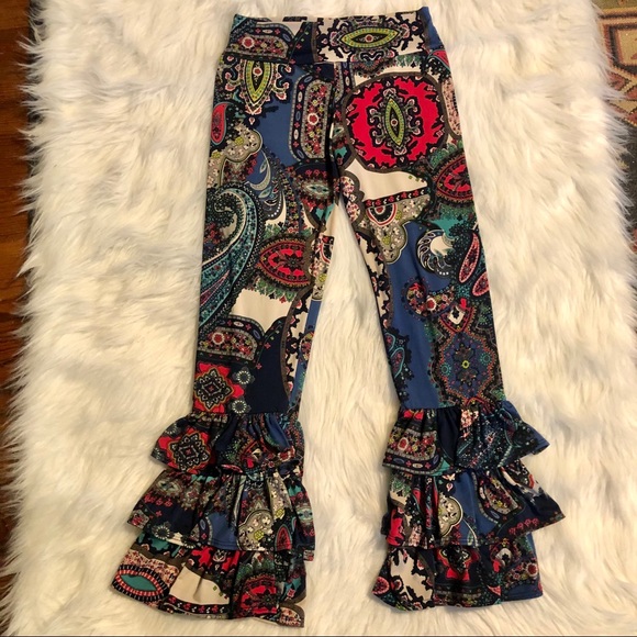 Pomelo Ruffle Pants for girls - Picture 2 of 6